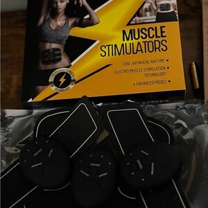 2 Black Muscle Stimulators